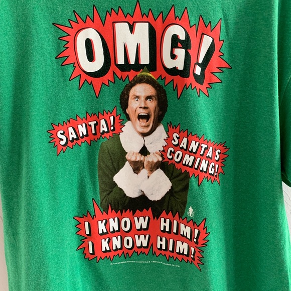 Shirts Elf Movie Christmas Graphic Tee Shirt Xl Poshmark